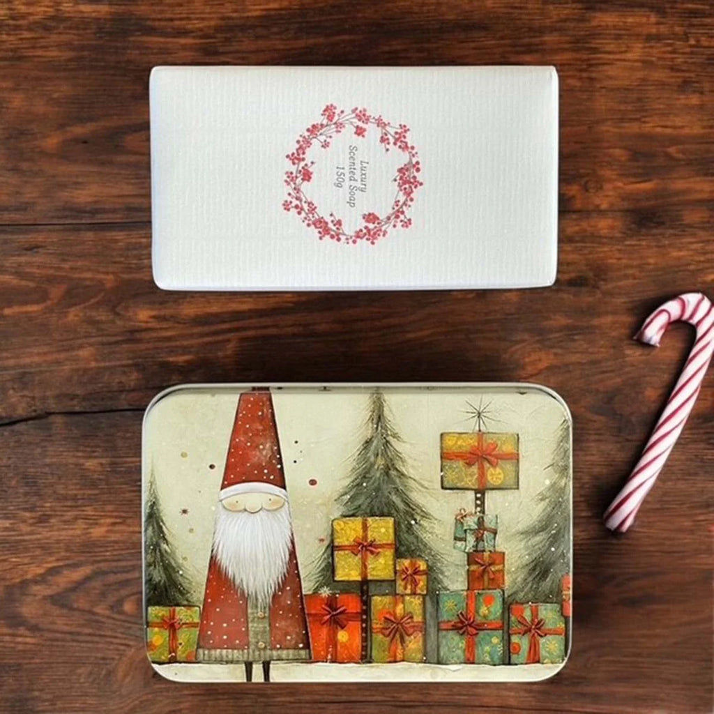 Nordic Soaps in Patterned Tins - Style Choice | Annie Mo's Nordic Santa