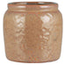 Glazed Clay Planter with Edge 12cm