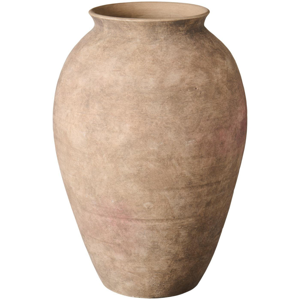 Minerva Terracotta Floor Vase 45cm | Annie Mo's