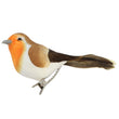 Acrylic Clip-on Dec 9cm - Natural Robin | Annie Mo's