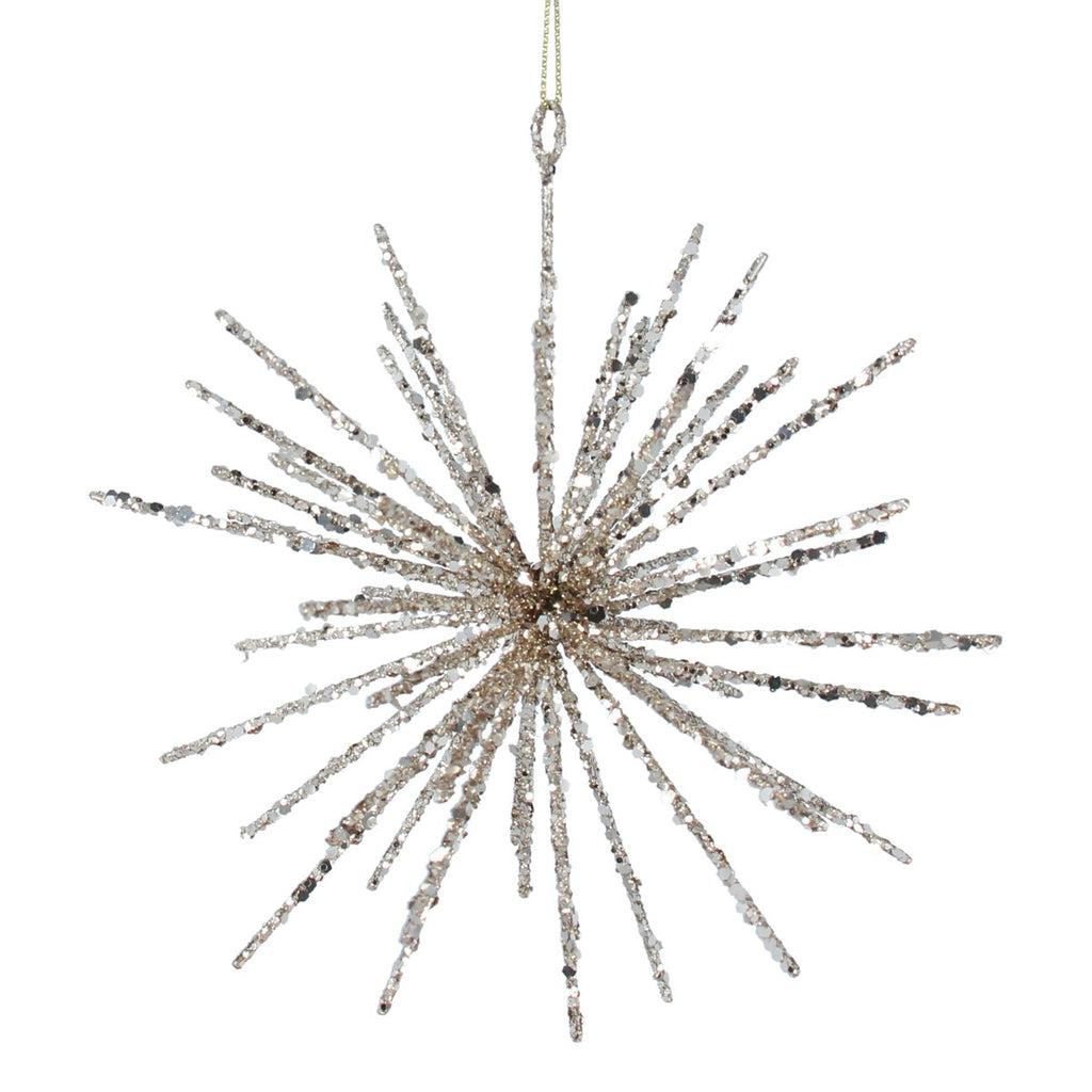 Metal Golden Spikey Starburst 15cm | Annie Mo's