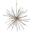 Golden Hanging  Wire Starburst Decoration 