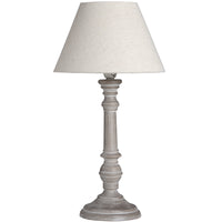 Pella Table Lamp with Linen Shade 38cm | Annie Mo's