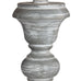 Neutral Washed Wood Floor Lamp with Shade 155cm