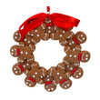 Claydough Hanging Dec 11cm - Gingerbread Man Wreath | Annie Mo's