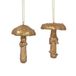 Resin Dec 8cm - Old Gold Toadstools - Shape Choice | Annie Mo's