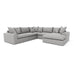 Peri 1 Arm 1 Seat LHF with Armless Unit, Corner Unit and Armless Unit with Chaise RHF