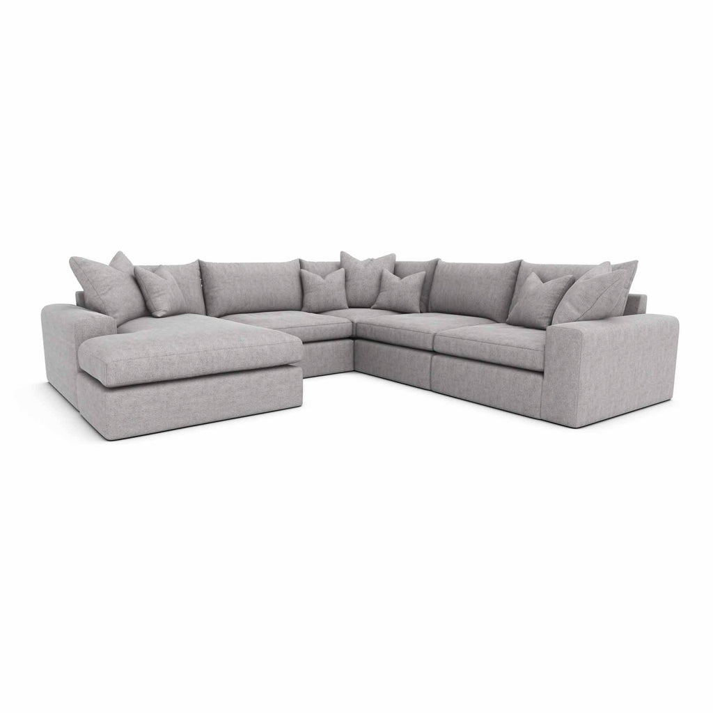 Peri 1 Arm 1 Seat RHF with Armless Unit, Corner Unit and Armless Unit with Chaise LHF