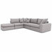 Peri 1 Arm 2 Seat RHF with Corner Unit, Armless Unit and Footstool