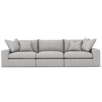 Peri 1 Arm 1 Seat LHF with Single Armless Unit and 1 Arm 1 Seat RHF