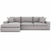 Peri 1 Arm 2 Seat RHF with 1 Arm Chaise Unit LHF