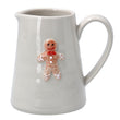 Ceramic Mini Jug 8cm - Gingerbread Man | Annie Mo's