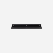 Simple Black Shelf 43cm
