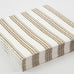 Yellow Brown Napkins 20x20cm Set of 40