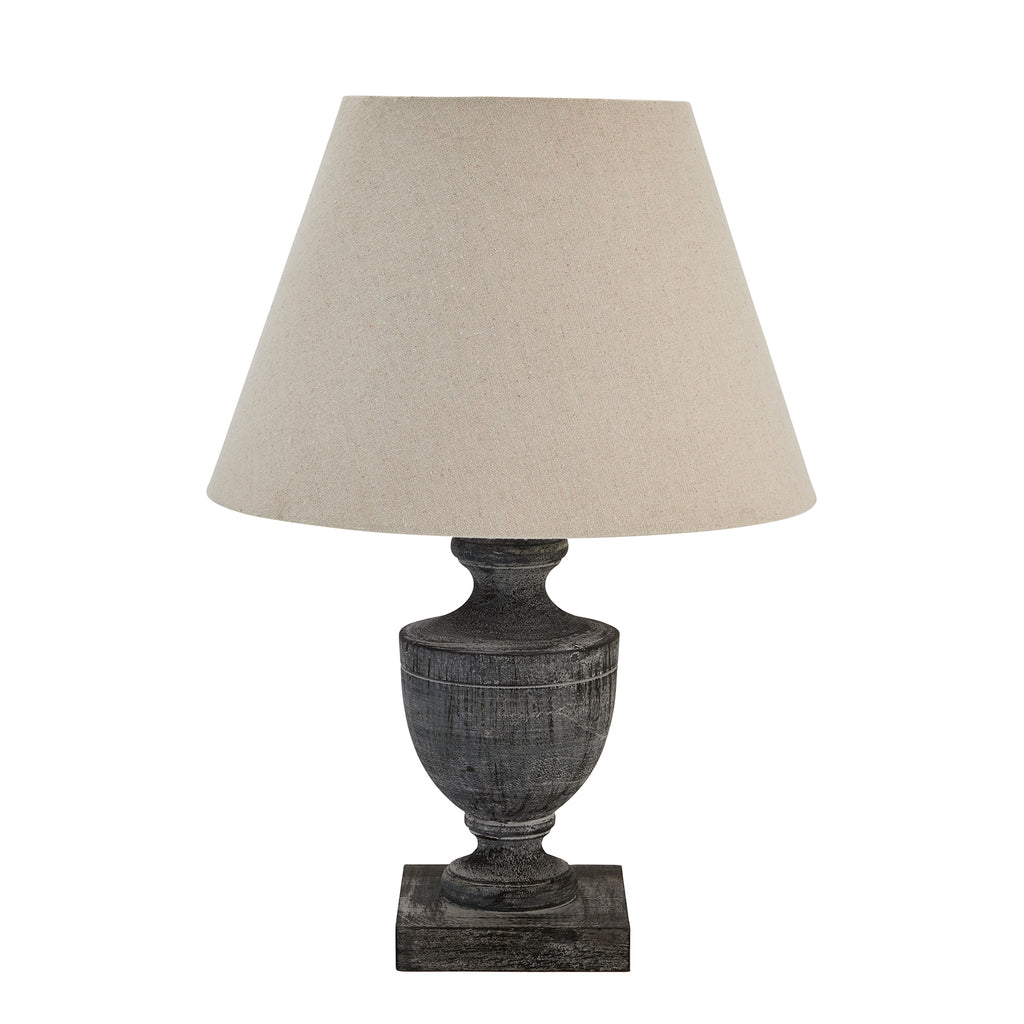 Inca Urn Wooden Table Lamp 51cm | Annie Mo's