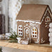 Gingerbread Ceramic House with Wreath on Front Door 14cm | Annie Mo's C