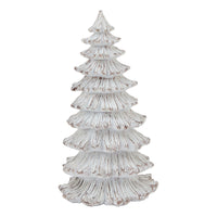Snowy Fir Tree Sculpture - Size Choice | Annie Mo's
