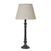 Isca Stem Table Lamp With Linen Shade 41cm | Annie Mo's