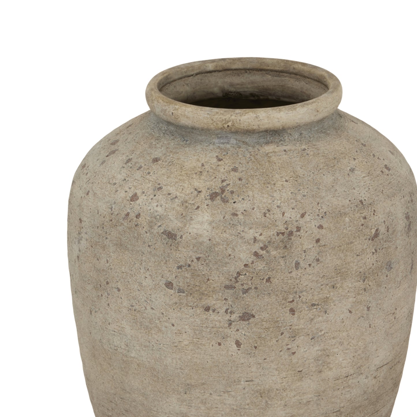 Deruta Large Mottled Vase 40cm