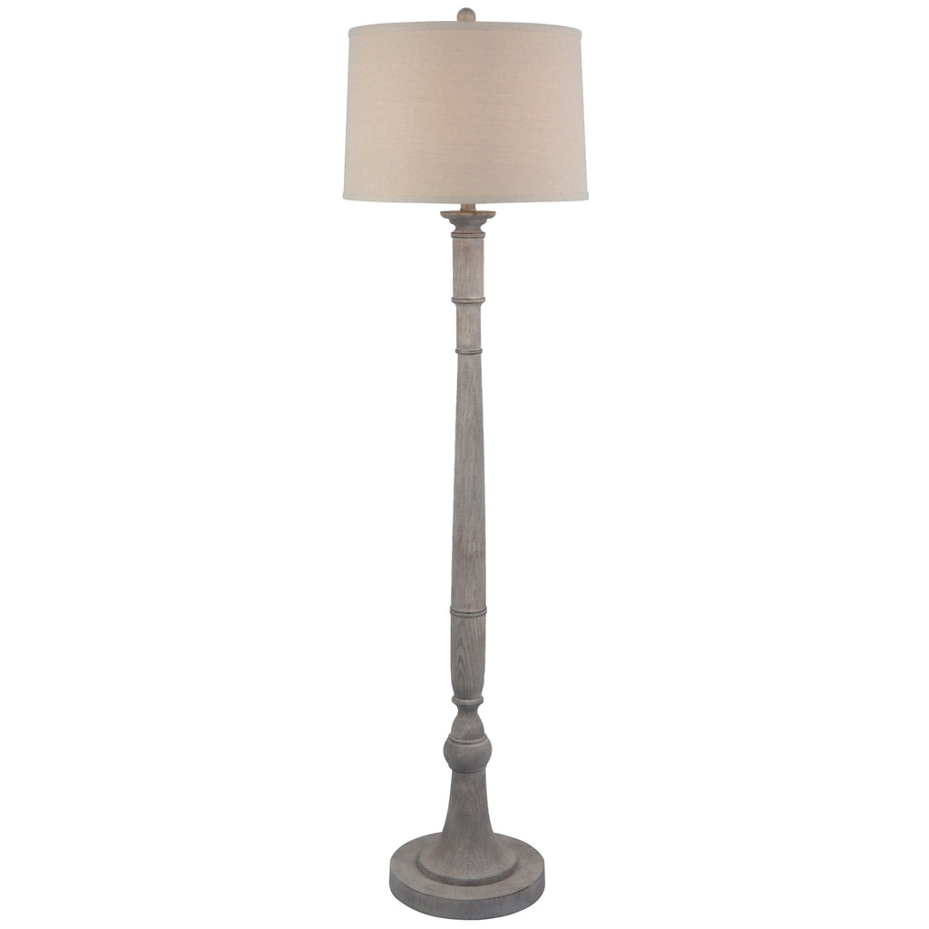 Stella Floor Lamp With Linen Shade 154cm | Annie Mo's