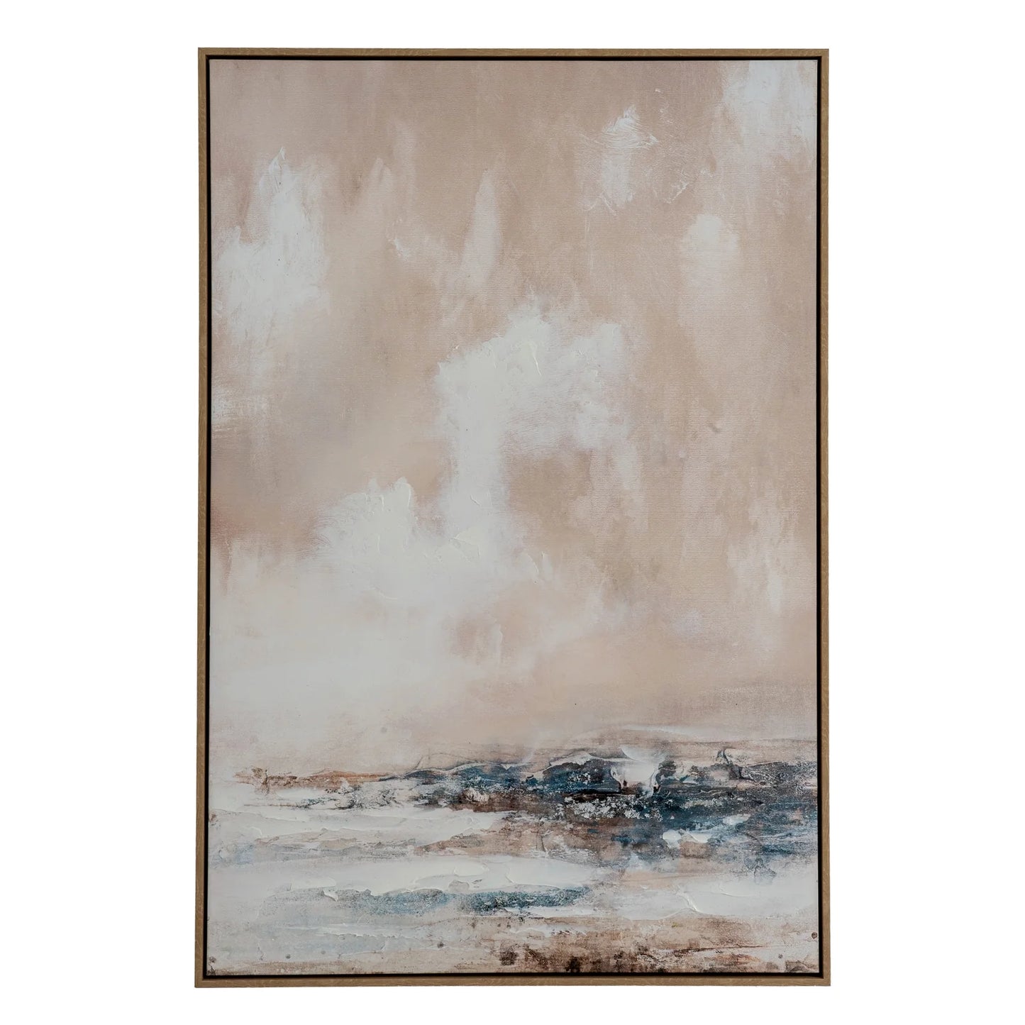 Veydra Hand Painted Canvas In Wood Frame 120cm | Annie Mo's