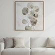 Silvra Hand Painted Canvas In Wood Frame 80cm | Annie Mo's