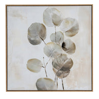 Silvra Hand Painted Canvas In Wood Frame 80cm | Annie Mo's 