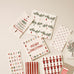 16 Paper Napkins - Hearts 40cm