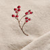 Table Runner with Winter Berry Motifs 160cm