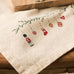 Tea Towel with Decorations on a Garland 50cm x 70cm