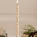 Brown Hearts Taper Candle 20cm | Annie Mo's