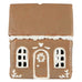 Gingerbread Ceramic House with Wreath on Front Door 14cm | Annie Mo's D