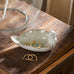 Glazed Stoneware Bird Bowl 14cm