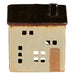 Brighton Tealight House with Brown Door 13cm