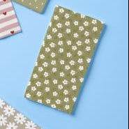 Green and White Flowers Napkins - 16 Pieces per Pack | Annie Mo's