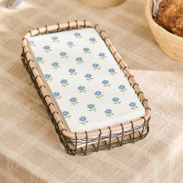 Blue Flowers Napkins - 16 Pieces per Pack | Annie Mo's
