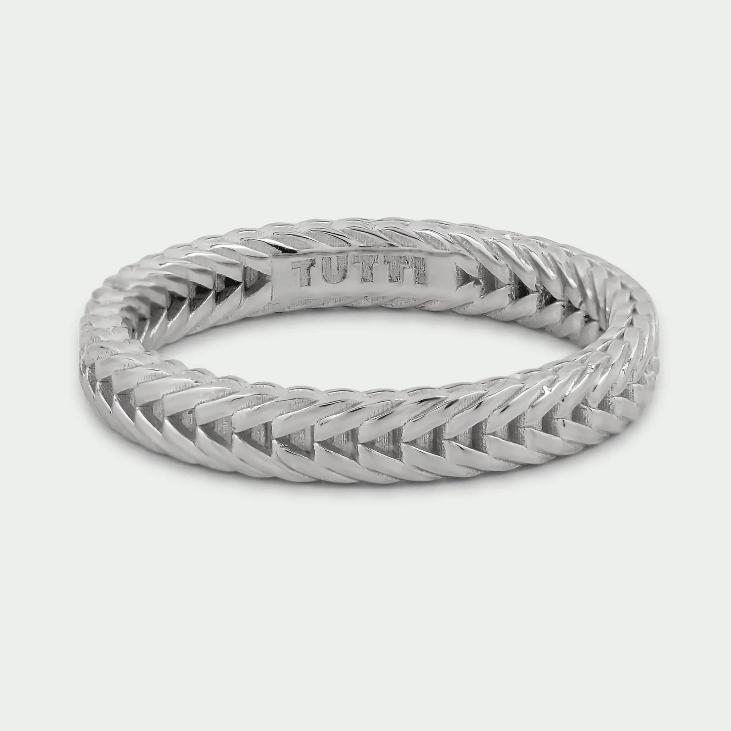 Woven Ring - Silver | Annie Mo's