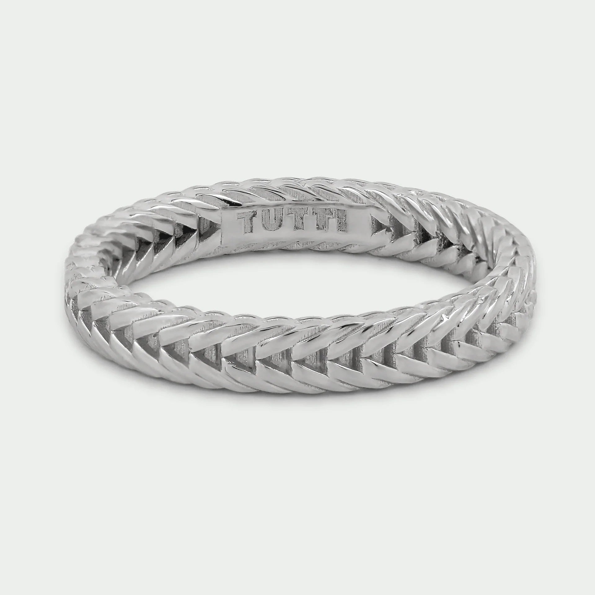Woven Ring - Silver | Annie Mo's