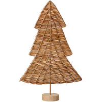 Braided Willow Christmas Tree 66cm | Annie Mo's