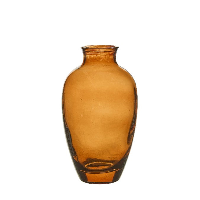 Mini Brown Glass Vases - Style Choice