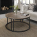 Chevron Weathered Ash Coffee Table