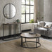 Chevron Weathered Ash Coffee Table
