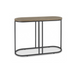 Chevron Weathered Ash Console Table