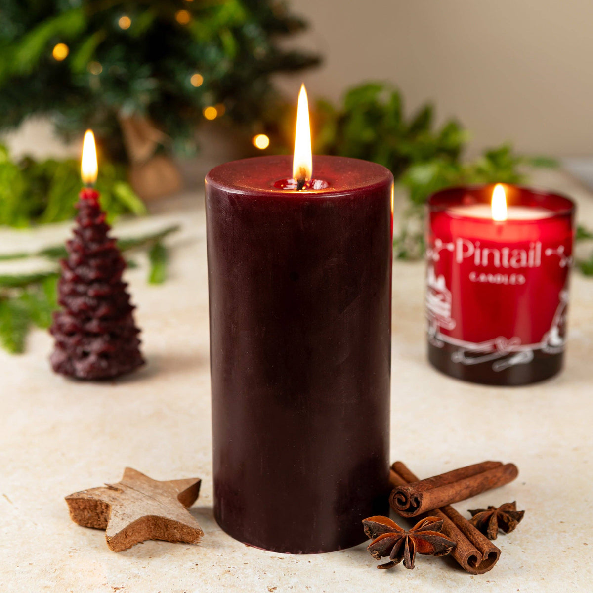 Christmas Spice Pillar-B