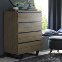 Tivoli Weathered Oak Four Drawer Chest
