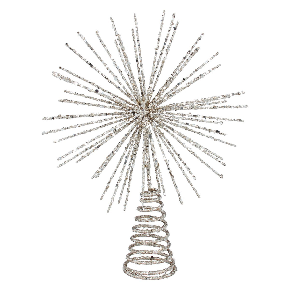 Acrylic Tree Topper 26cm - Gold Spikey Starburst | Annie Mo's