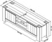 Logan Fumed Oak Entertainment Unit