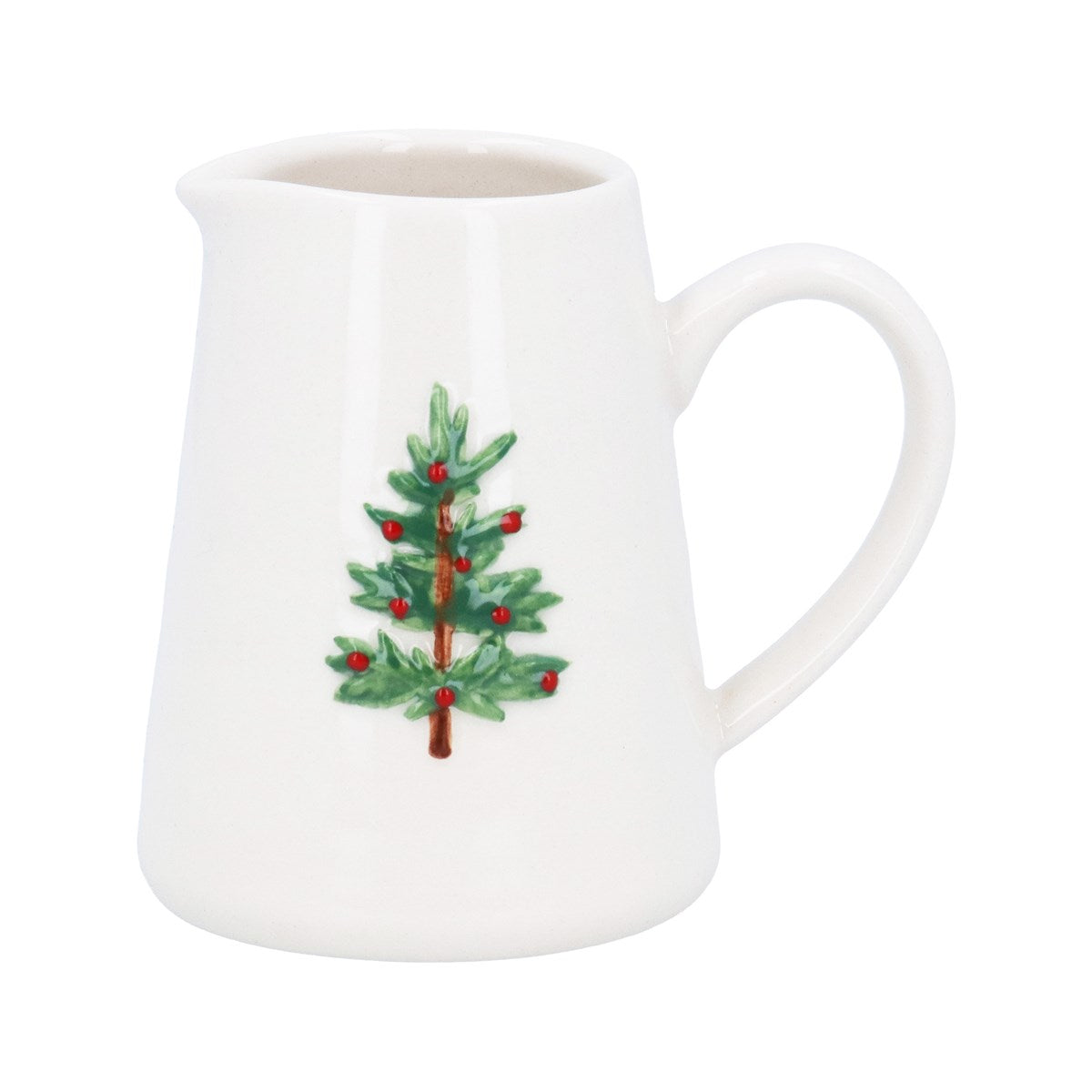 Stoneware Mini Jug 8cm - Christmas Tree | Annie Mo's