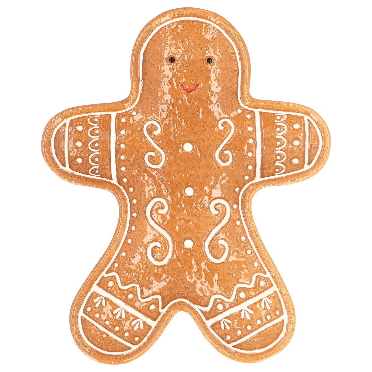 Small Ceramic Gingerbread Plate 