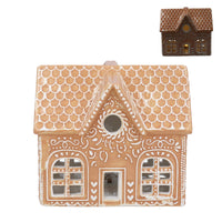 Ceramic LED Light Up Gingerbread Cottage 17cm | Annie Mo's